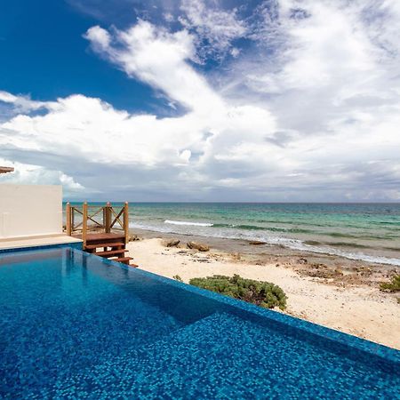 Вилла Casa Javi- Ocean Front Located Mid Исла-Мухерес Экстерьер фото