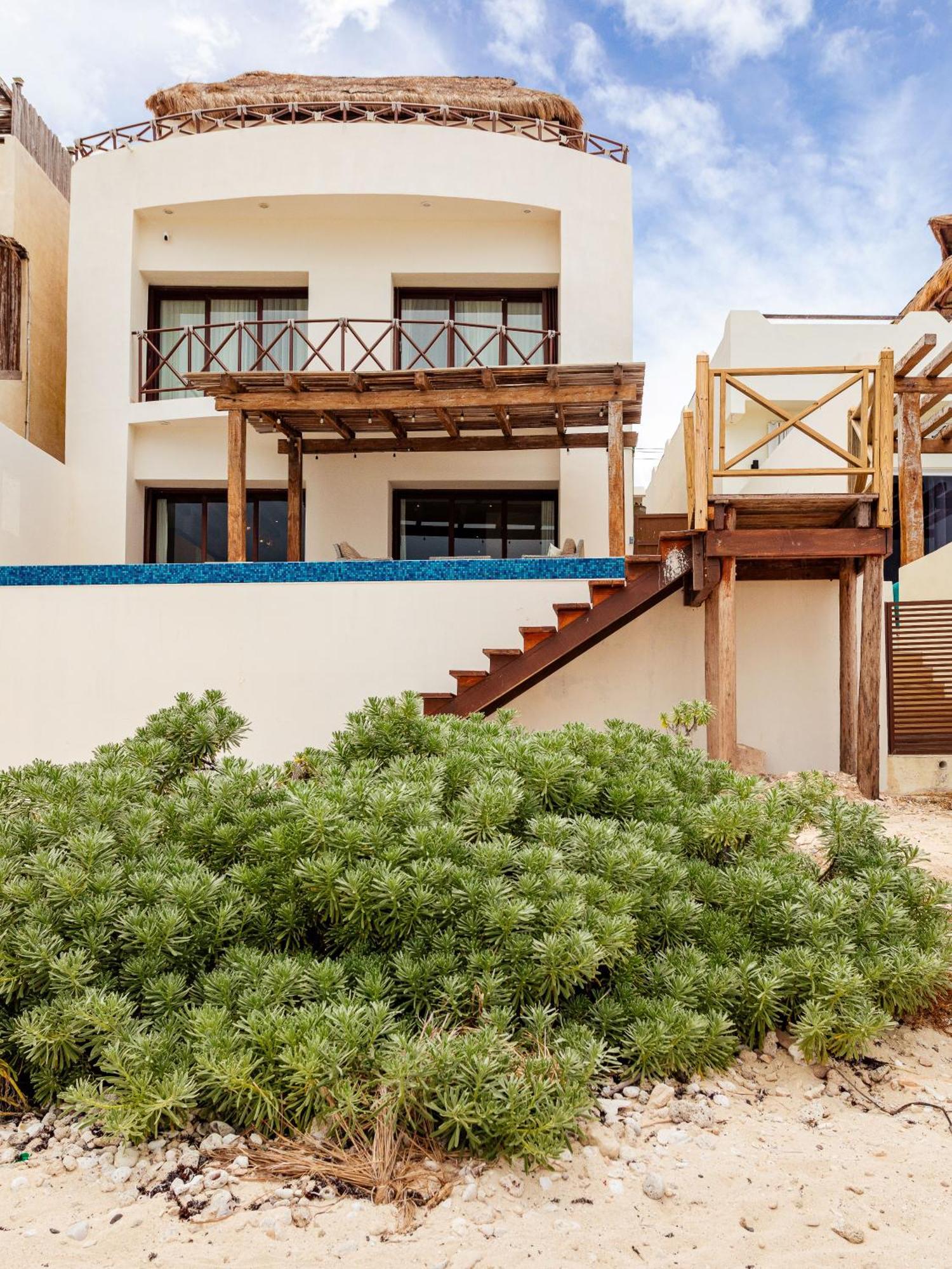 Вилла Casa Javi- Ocean Front Located Mid Исла-Мухерес Экстерьер фото
